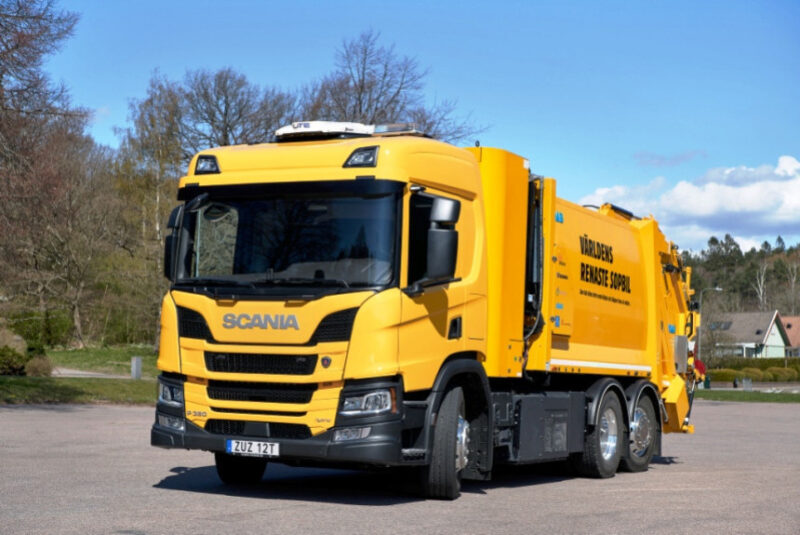 Scania разрабатывает водородный мусоровоз